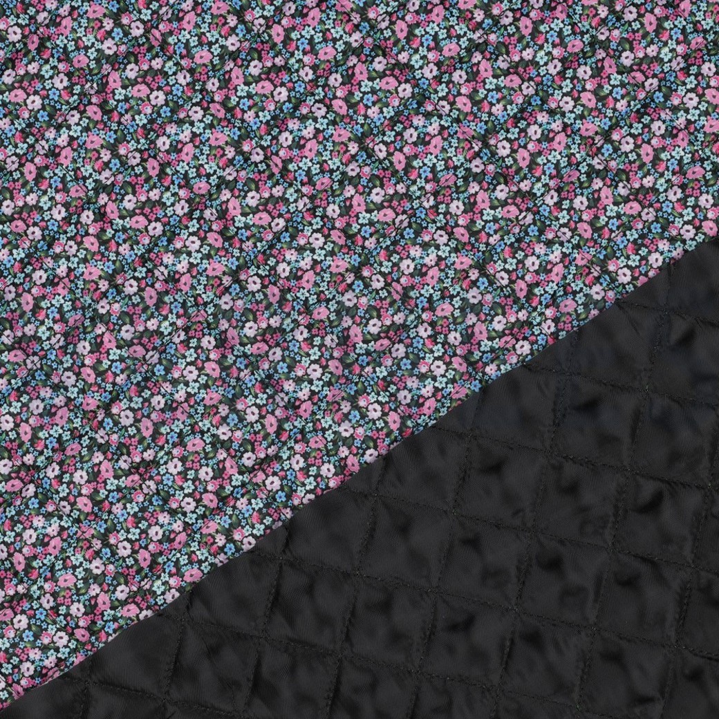 STEPPED DIGITAL FLOWERS FUCHSIA #4