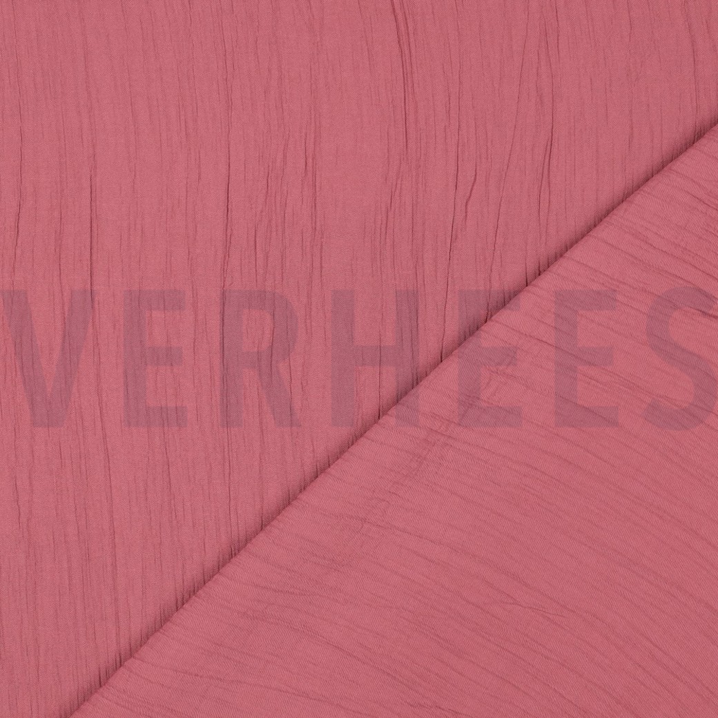 VISCOSE CRINKLE DARK BLUSH #4
