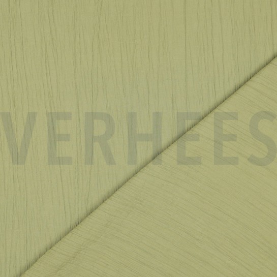VISCOSE CRINKLE OLD LIME #7