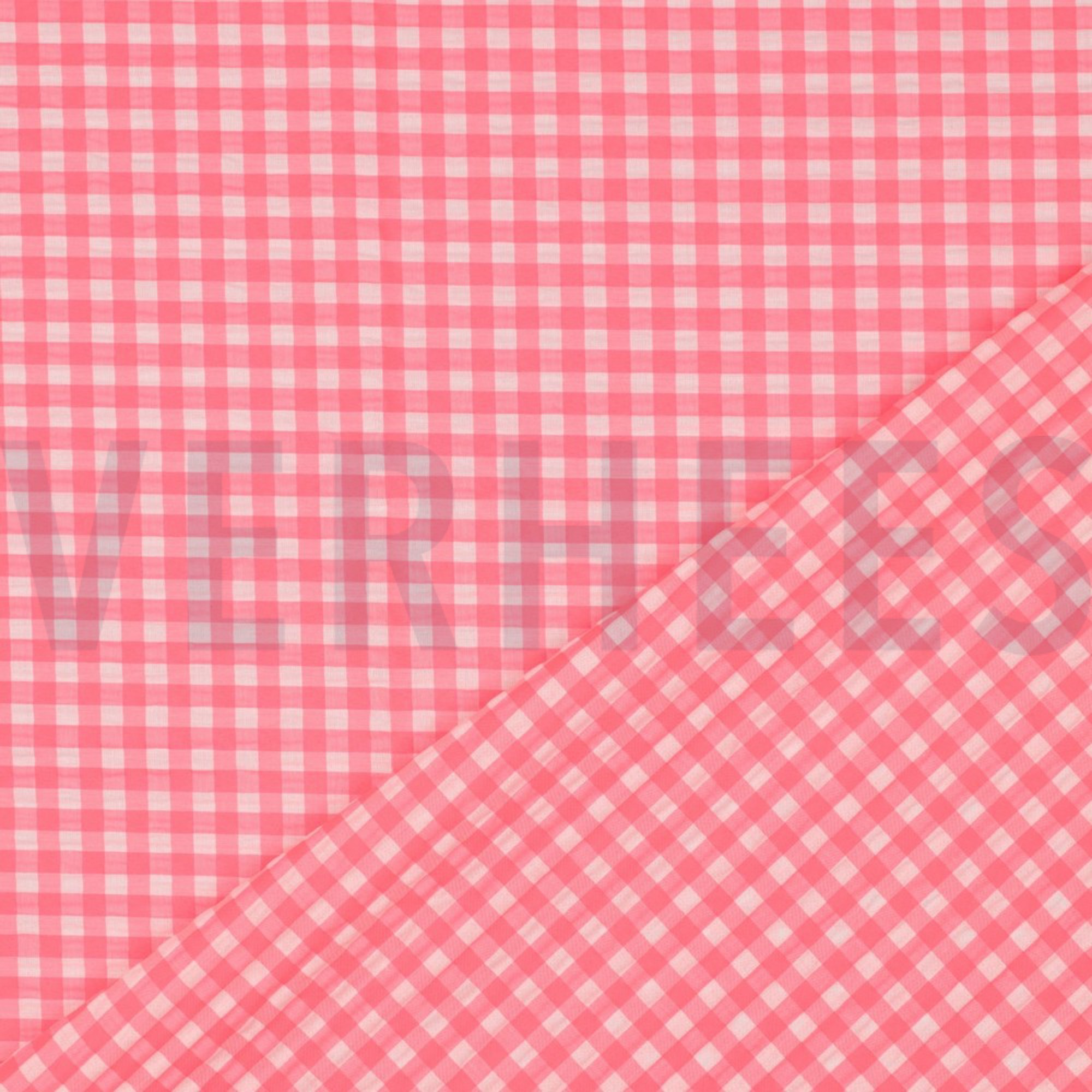 COTTON YARN DYED NEON CHECKS PINK (high resolution) #4