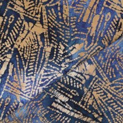UNIQUE CRAFTED BATIK COTTON NAVY (thumbnail) #4