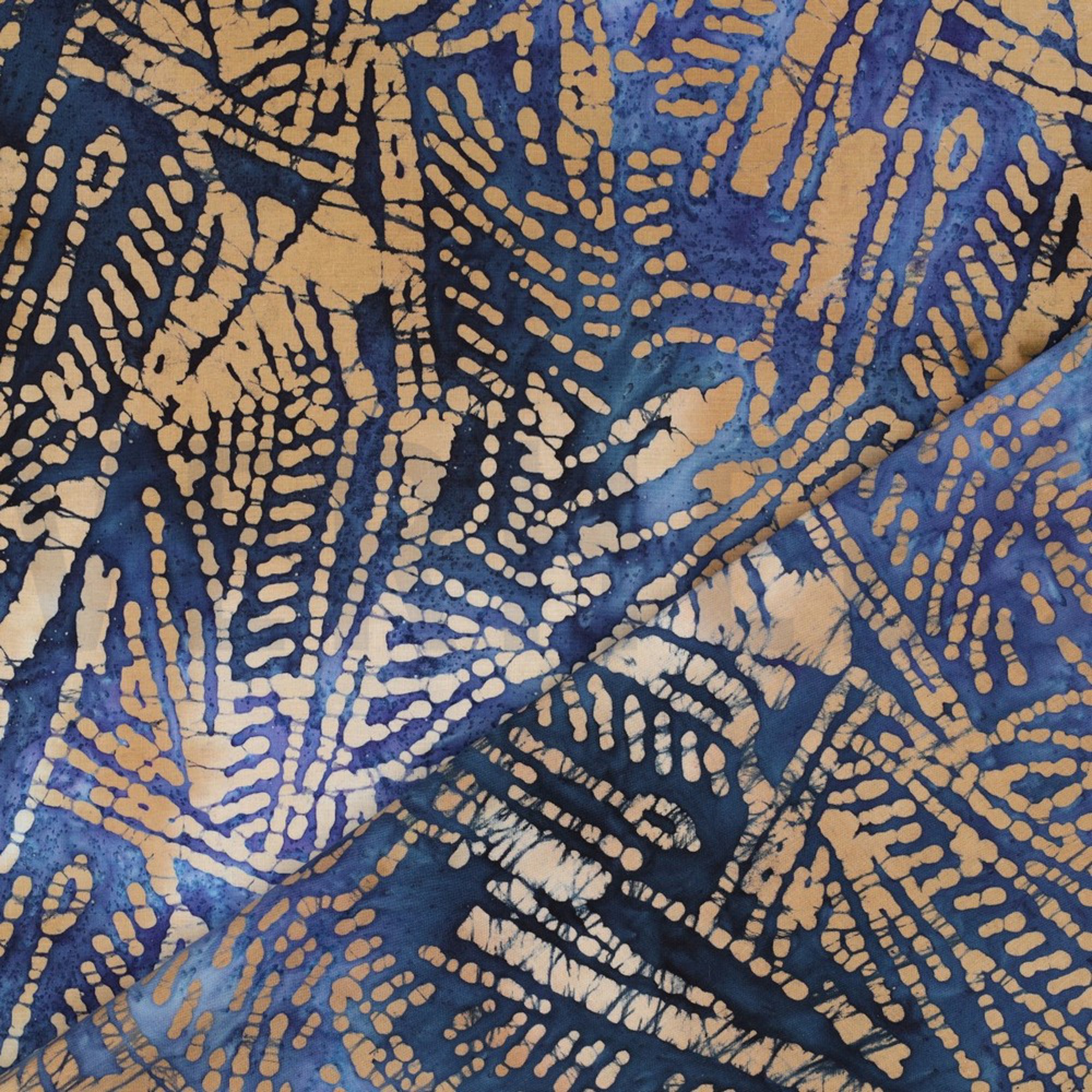 UNIQUE CRAFTED BATIK COTTON NAVY (high resolution) #4