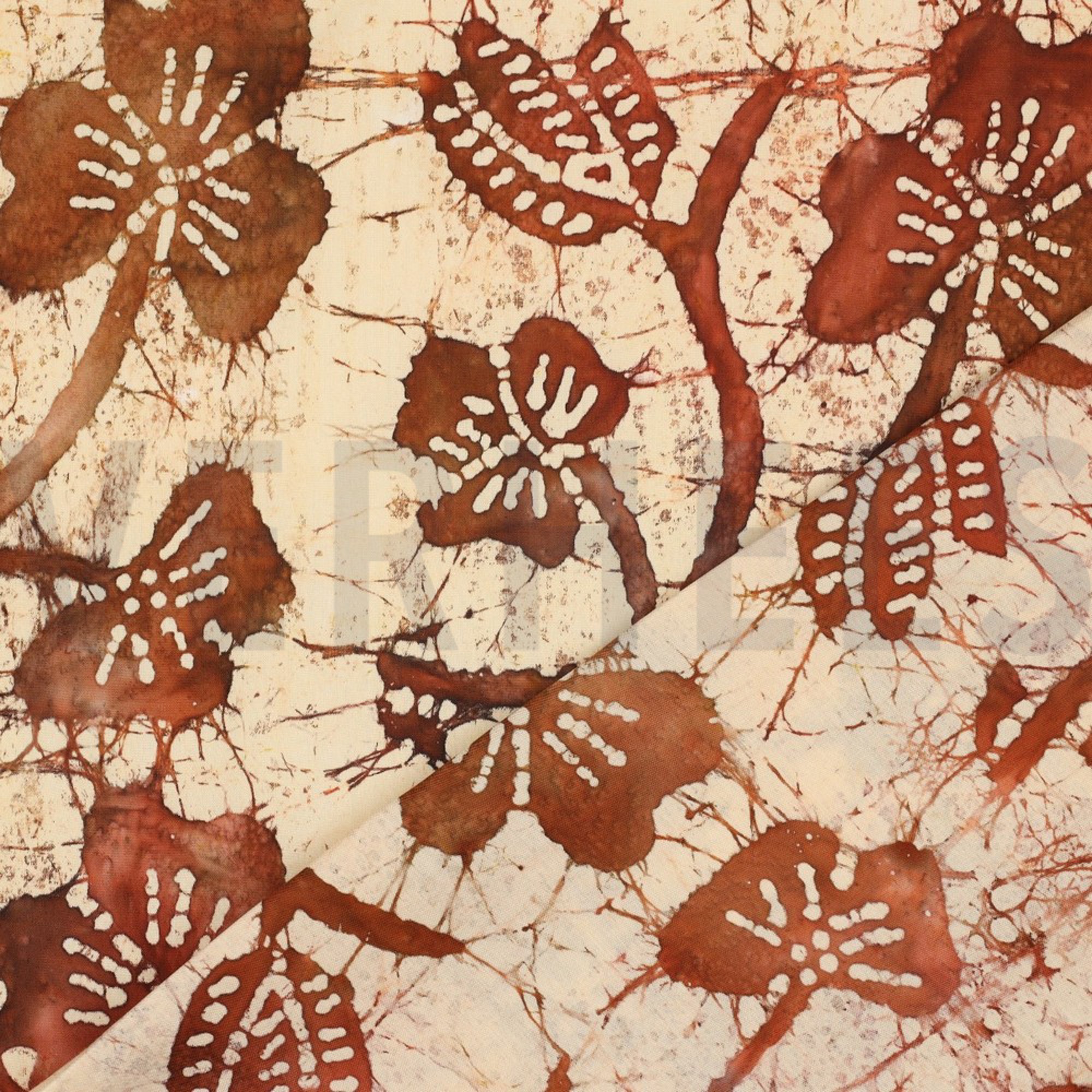 UNIQUE CRAFTED BATIK VISCOSE BROWN (high resolution) #4