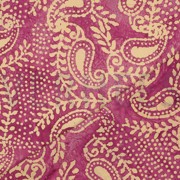 UNIQUE CRAFTED BATIK COTTON VOILE VIOLET (thumbnail) #4
