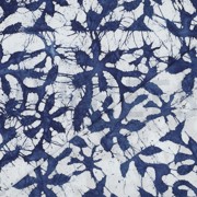 UNIQUE CRAFTED BATIK VISCOSE INDIGO (thumbnail) #4
