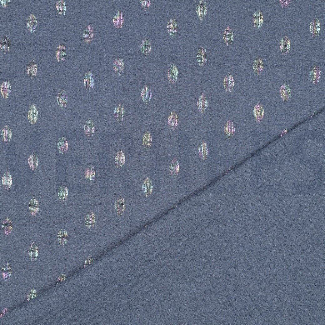 DOUBLE GAUZE FOIL SPOTS JEANS #4