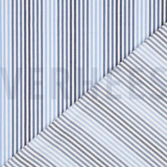 DENIM STREIFEN JEANSBLAU #7