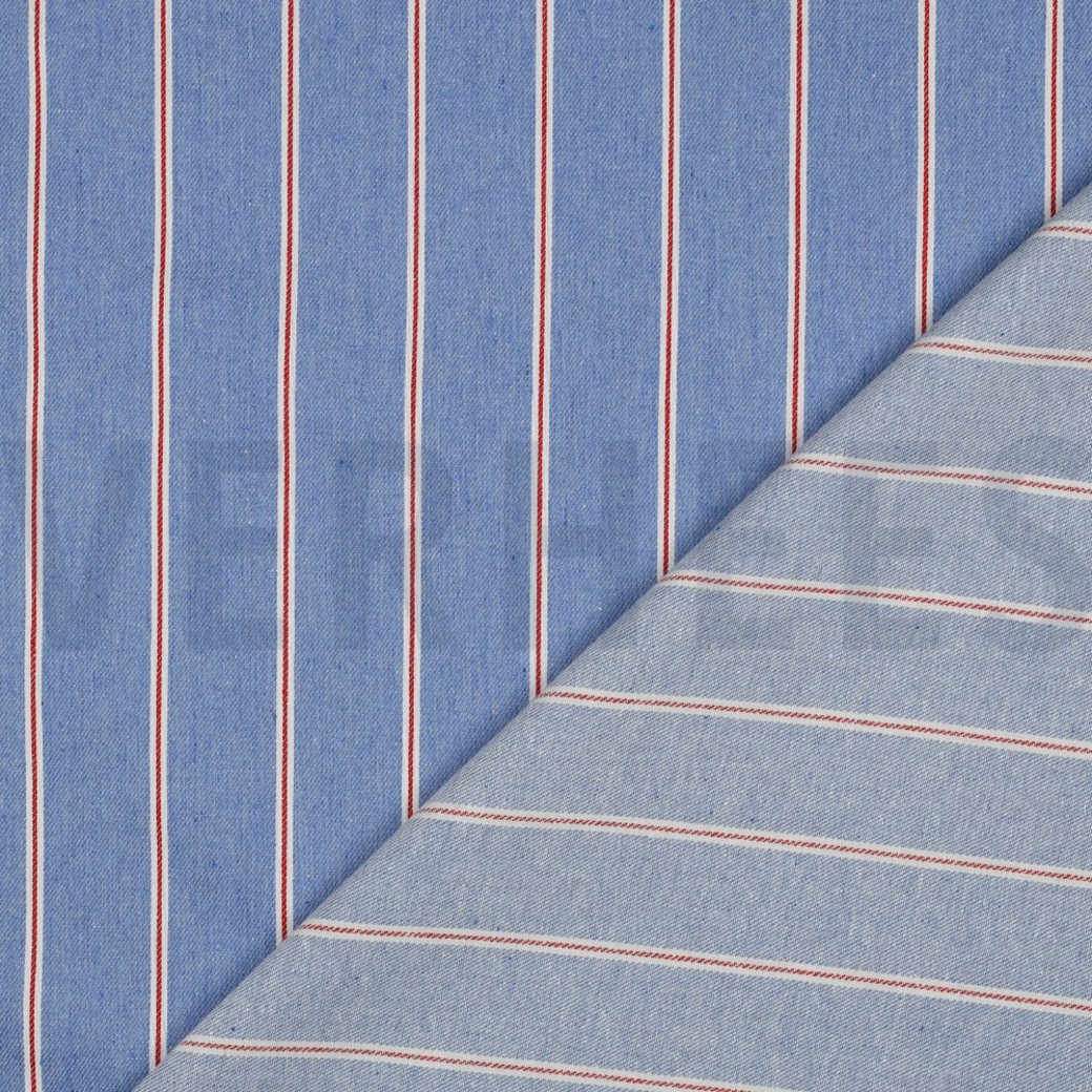 DENIM STRIPES LIGHT BLUE #4