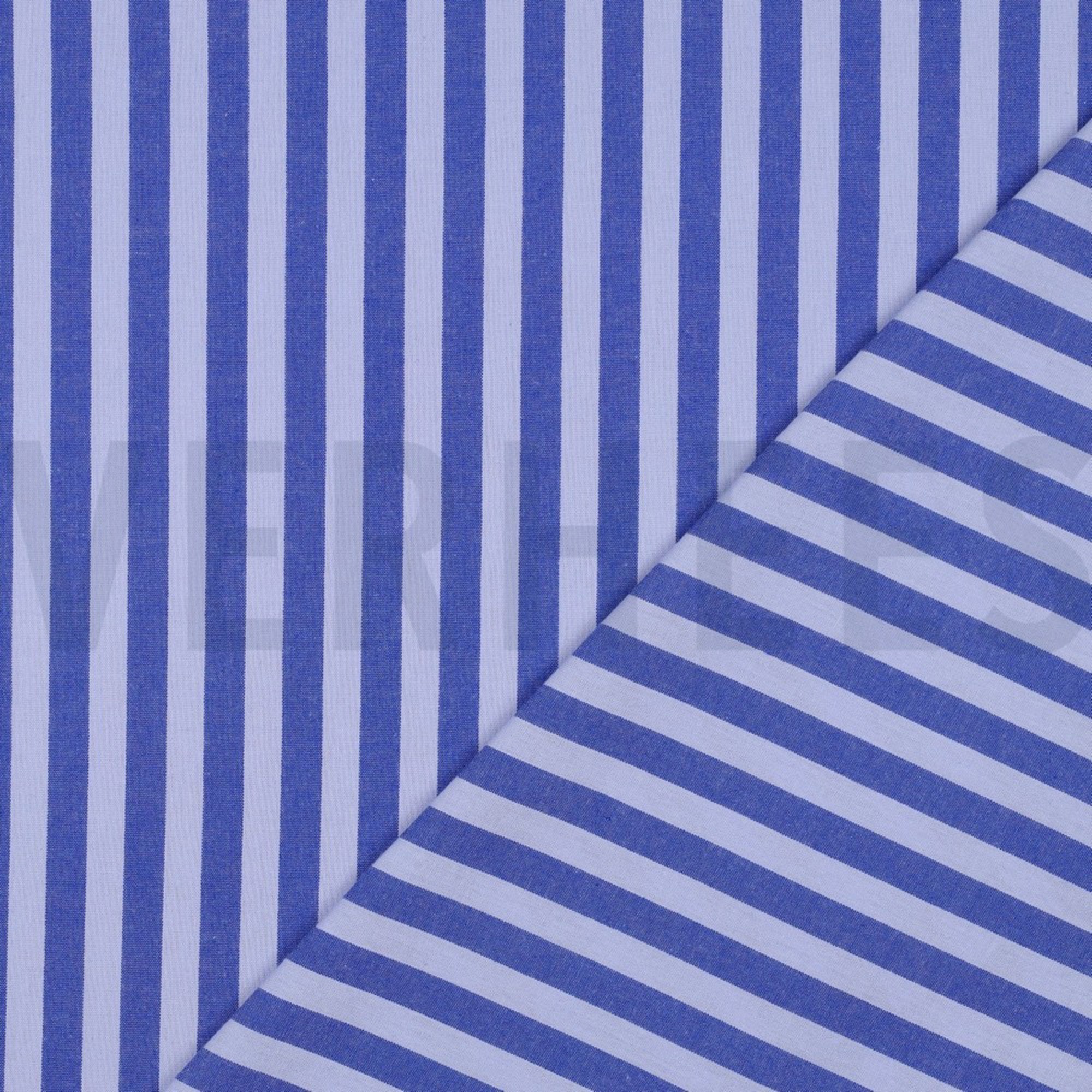 COTTON YARN DYED STRIPES BLUE (high resolution) #4
