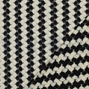 KNITTED CROCHET BLACK WHITE (thumbnail) #4