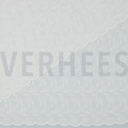 COTTON EMBROIDERY 2-SIDE BORDER WHITE (thumbnail) #4