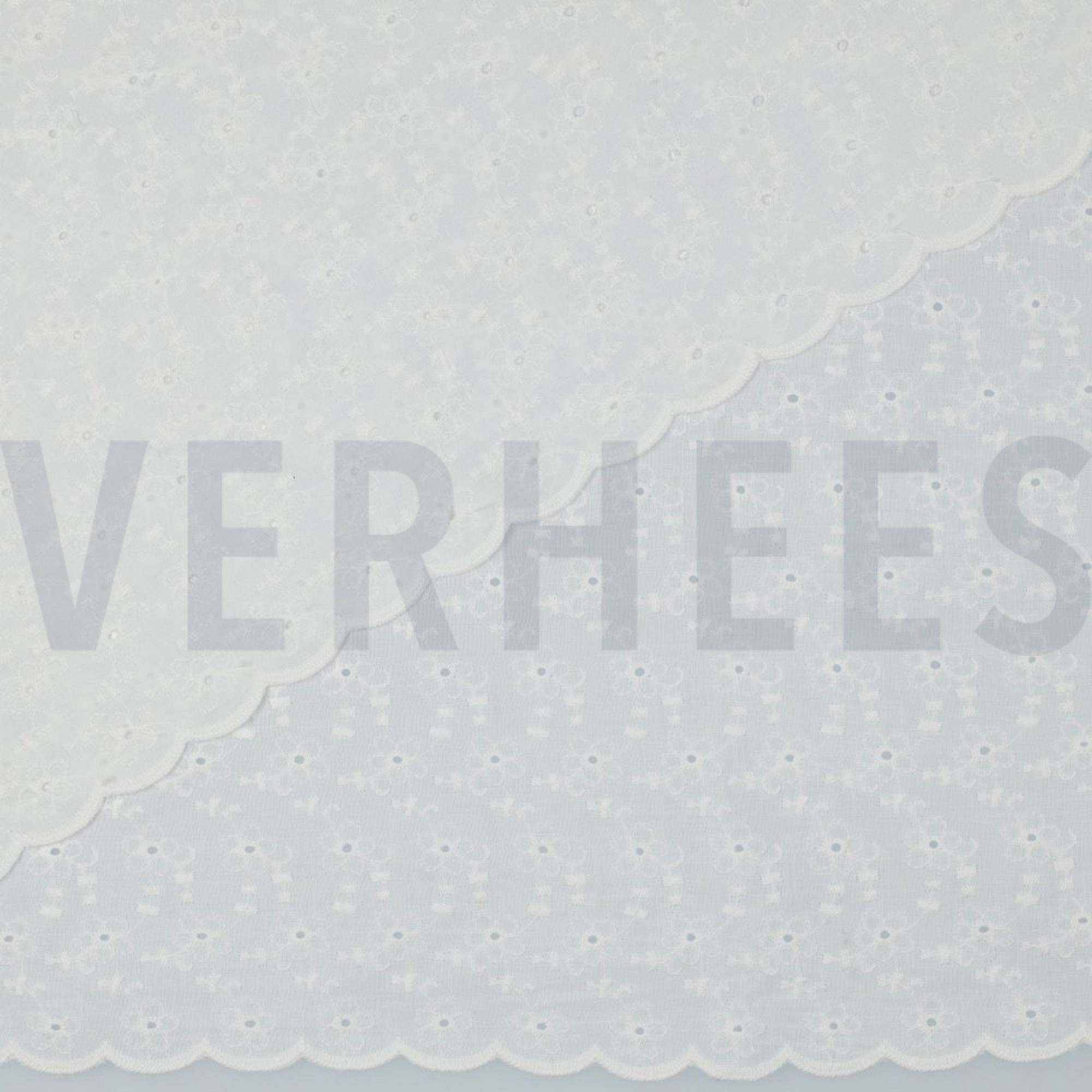 COTTON EMBROIDERY 2-SIDE BORDER WHITE (high resolution) #4