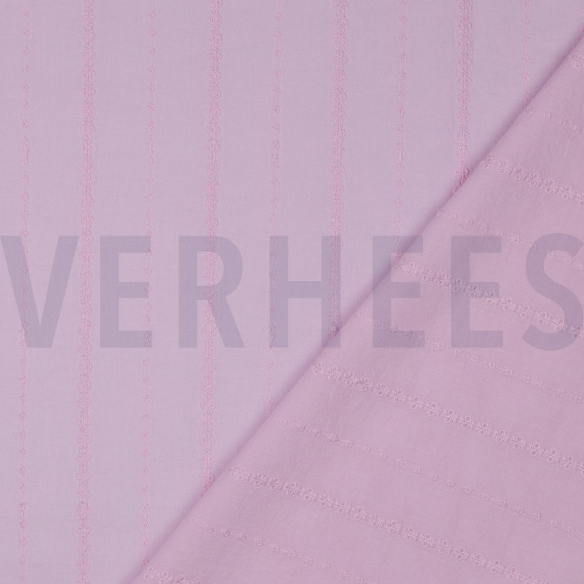 COTTON VOILE EMBROIDERY STRIPES LILAC (high resolution) #4