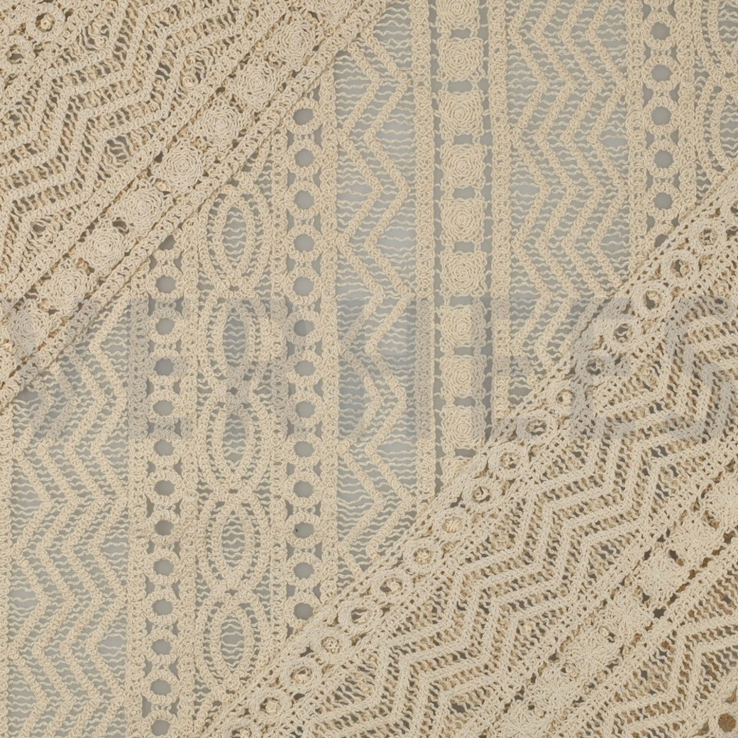 COTTON CROCHET ECRU #4