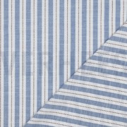 COTTON YARN DYED STRIPES BLUE (thumbnail) #4