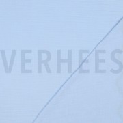 DOUBLE GAUZE 2-SIDE SCALLOP LIGHT BLUE (thumbnail) #4