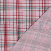 DOUBLE GAUZE YARN DYED CHECKS MUTLICOLOUR / LIGHT PINK (thumbnail) #4