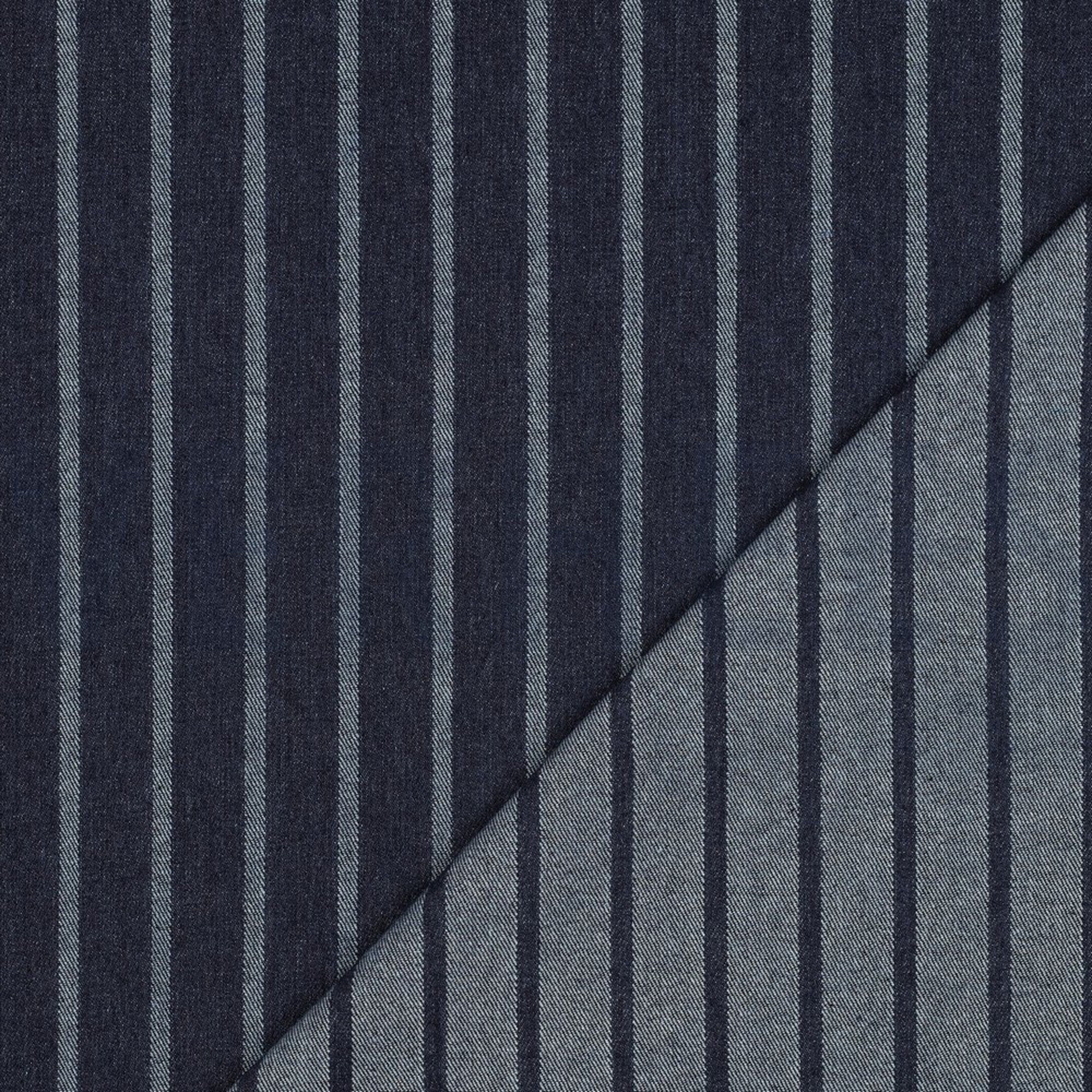 DENIM JACQUARD STRIPES JEANS (high resolution) #4