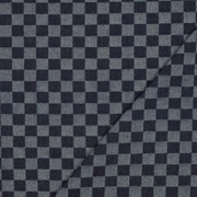 DENIM JACQUARD CHECKS JEANS (thumbnail) #4