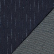 DENIM JACQUARD STRIPES JEANS (thumbnail) #4