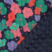 STEPPED FLOWERS NAVY (thumbnail) #4