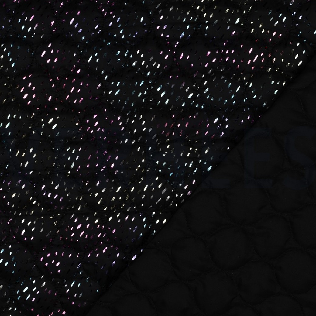 STEPPED FOIL SPANGLES BLACK/MULTICOLOUR #4