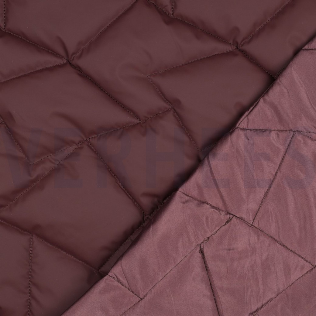 STEPPED GEOMETRIC BORDEAUX #4