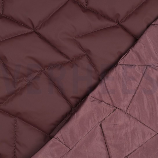 GEWATTEERD GEOMETRISCH BORDEAUX #7