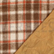 STEPPED CHECKS BROWN (thumbnail) #4