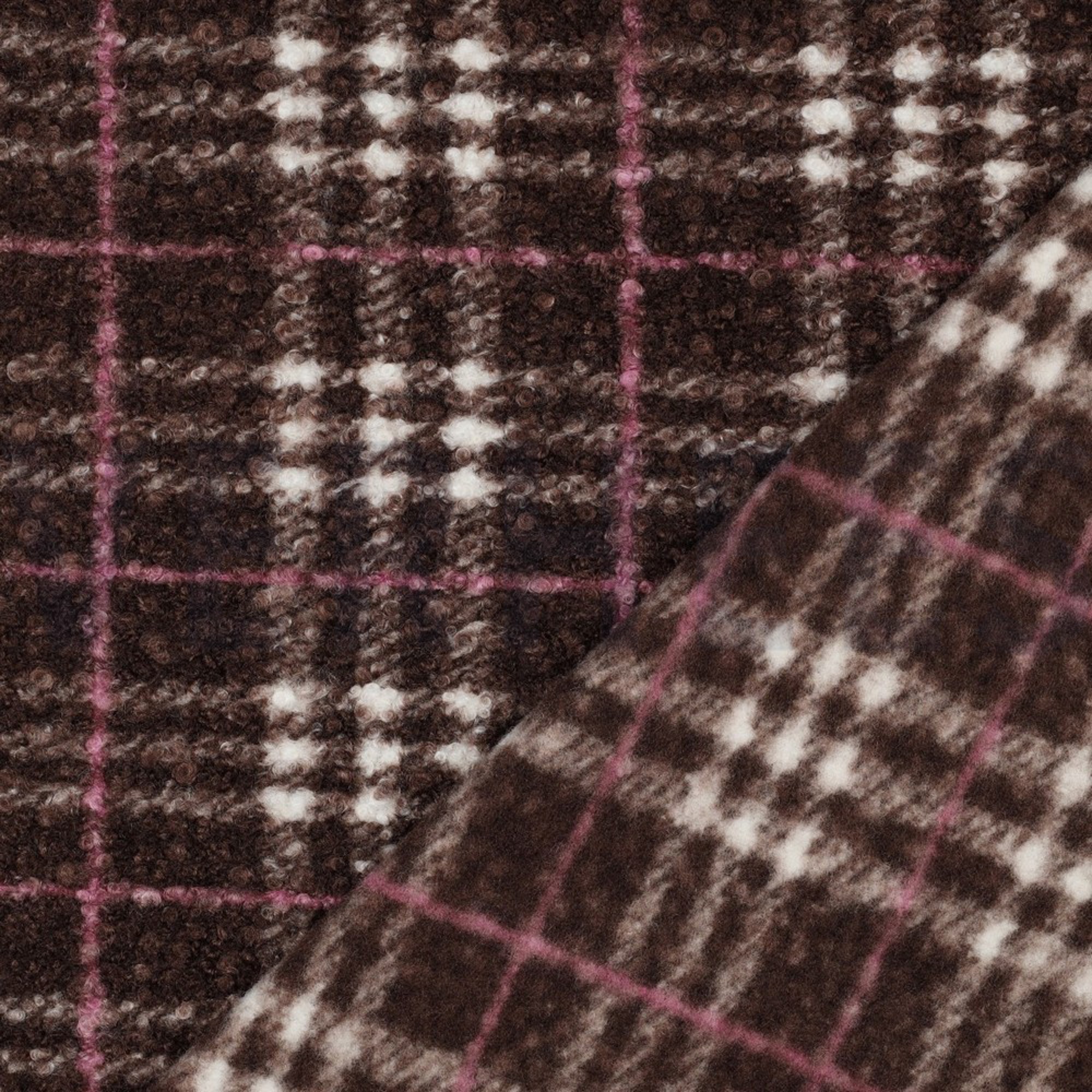 BOUCLE CHECKS BROWN (high resolution) #4