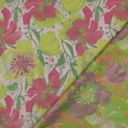JACQUARD FLOWERS PINK / YELLOW (thumbnail) #4