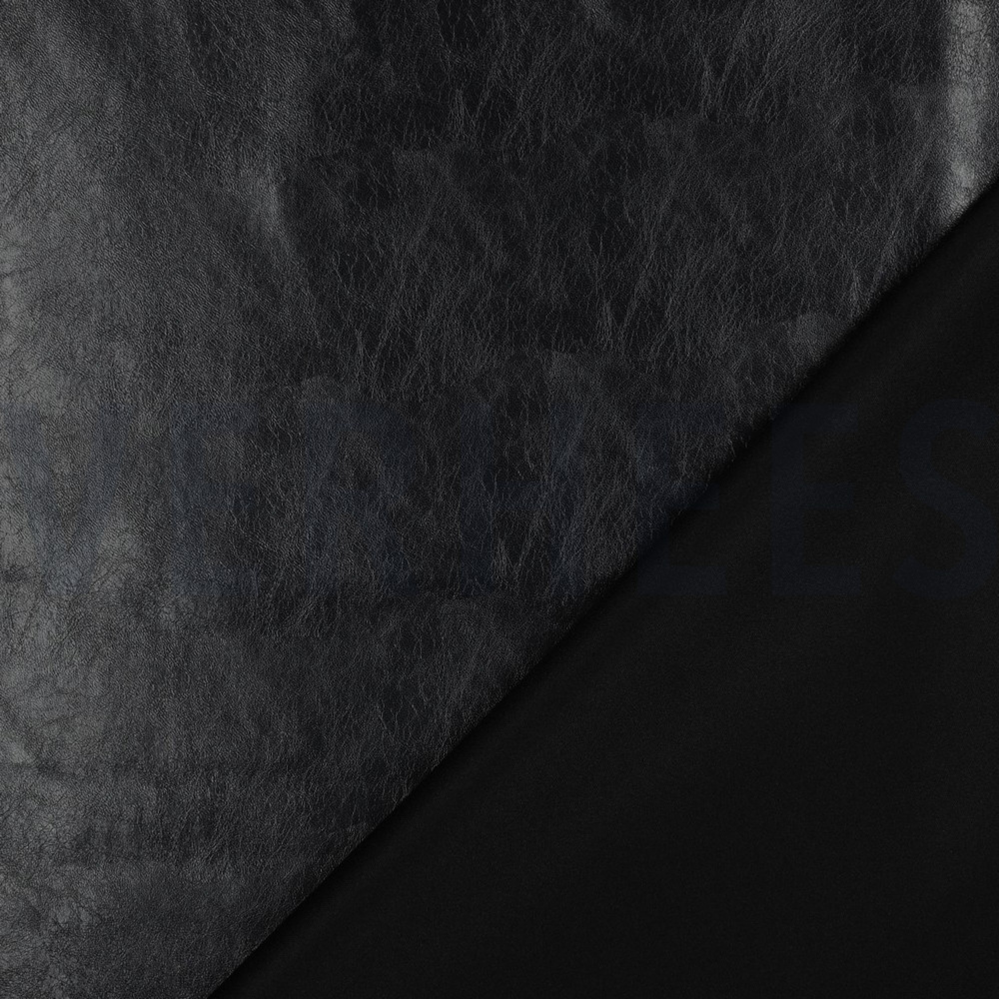 FAUX LEATHER SHINY STRETCH BLACK (high resolution) #4