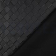 FAUX LEATHER WOVEN BLACK (thumbnail) #4