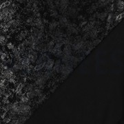 FAUX LEATHER STRUCTURE BLACK (thumbnail) #4