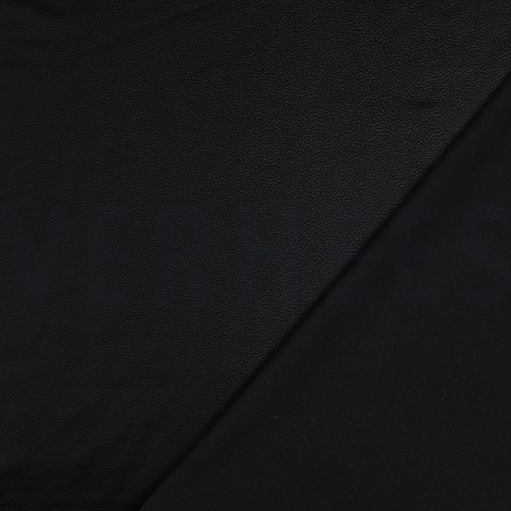 FAUX LEATHER STRUCTURE BLACK #4