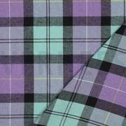 BRUSHED YARN DYED CHECKS PURPLE (thumbnail) #4