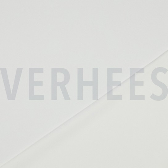 MAROCAIN STRETCH GEBROCHEN WEISS #7