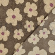 TEDDY JACQUARD FLOWERS TAUPE / BEIGE (thumbnail) #4