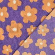 TEDDY JACQUARD FLOWERS LILAC / APRICOT (thumbnail) #4