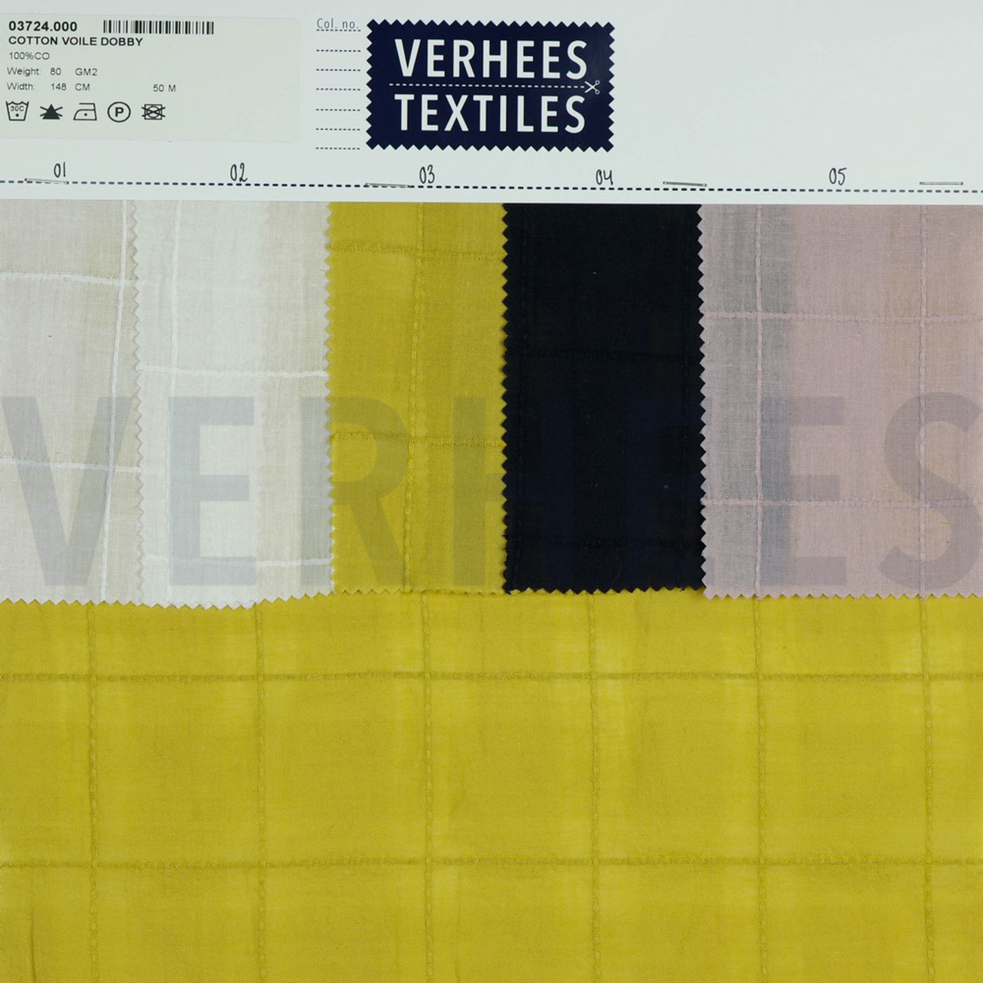 COTTON VOILE DOBBY OCHRE (high resolution) #4