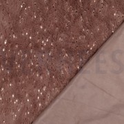 FUR WITH FOIL DARK ROSE (thumbnail) #4