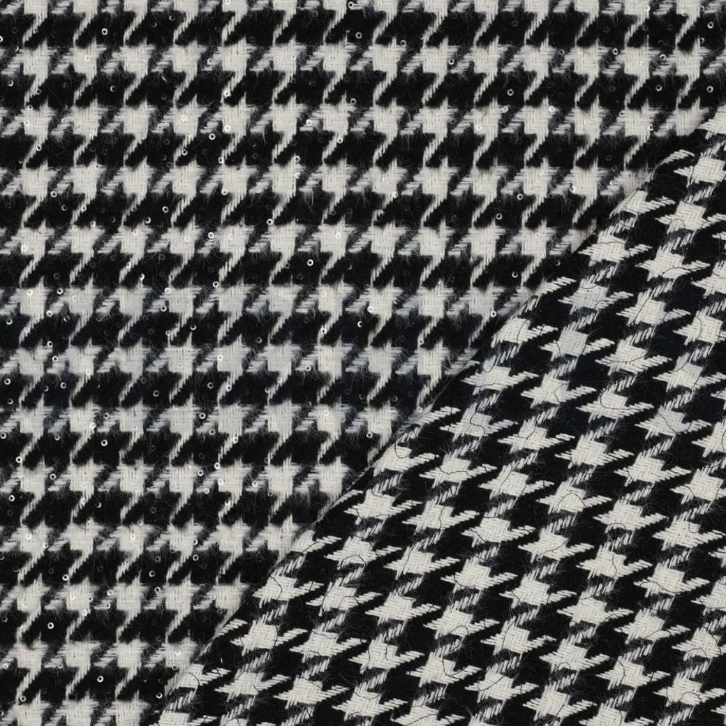 PIED DE POULE SPANGLES BLACK #4