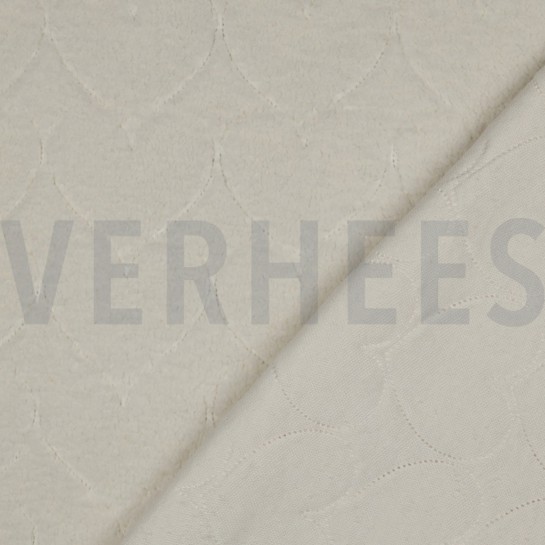 TEDDYSTOFF JACQUARD HERZEN ECRU #7