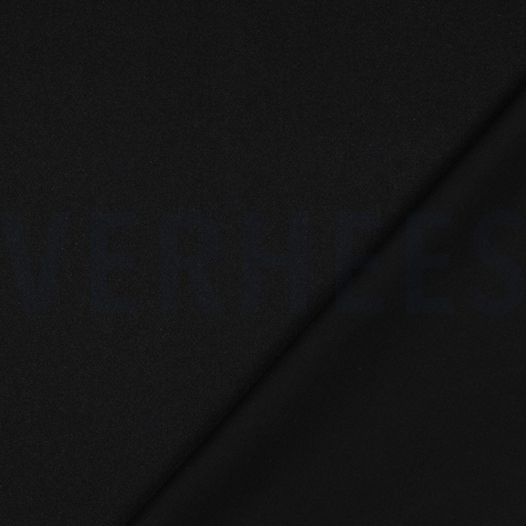 KNITTED WOOL LOOK BLACK #4