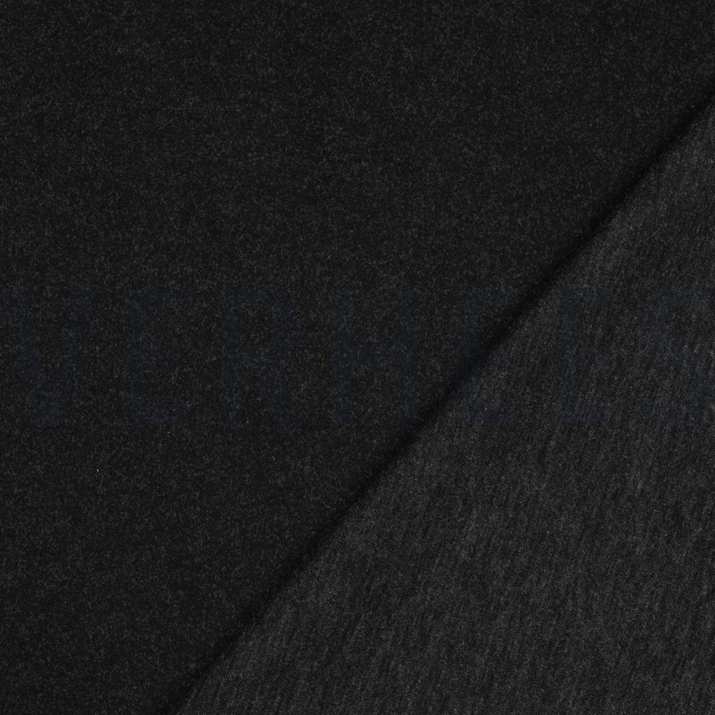 KNITTED WOOL LOOK ANTHRACIET MELANGE #4