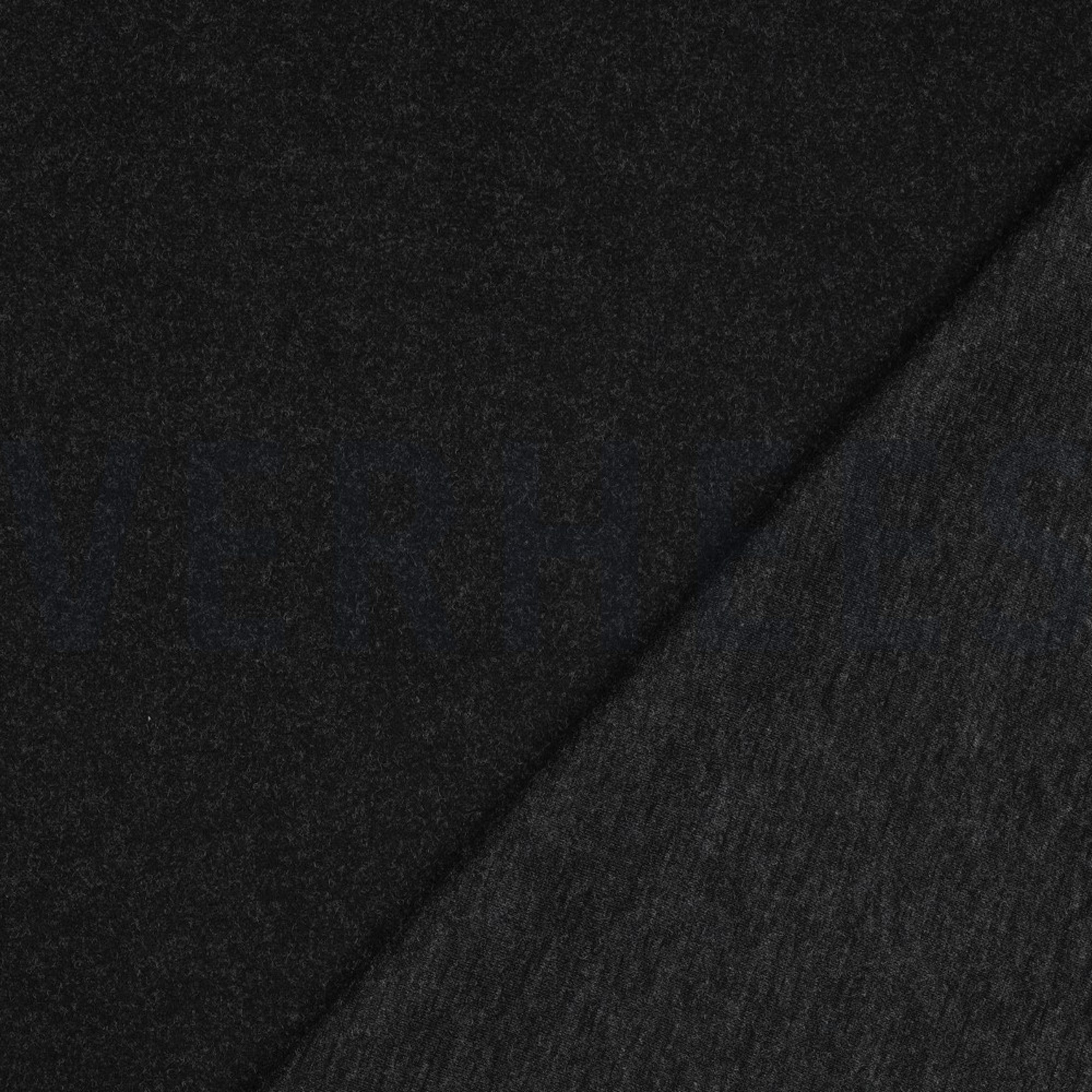 KNITTED WOOL LOOK ANTHRACIET MELANGE (high resolution) #4