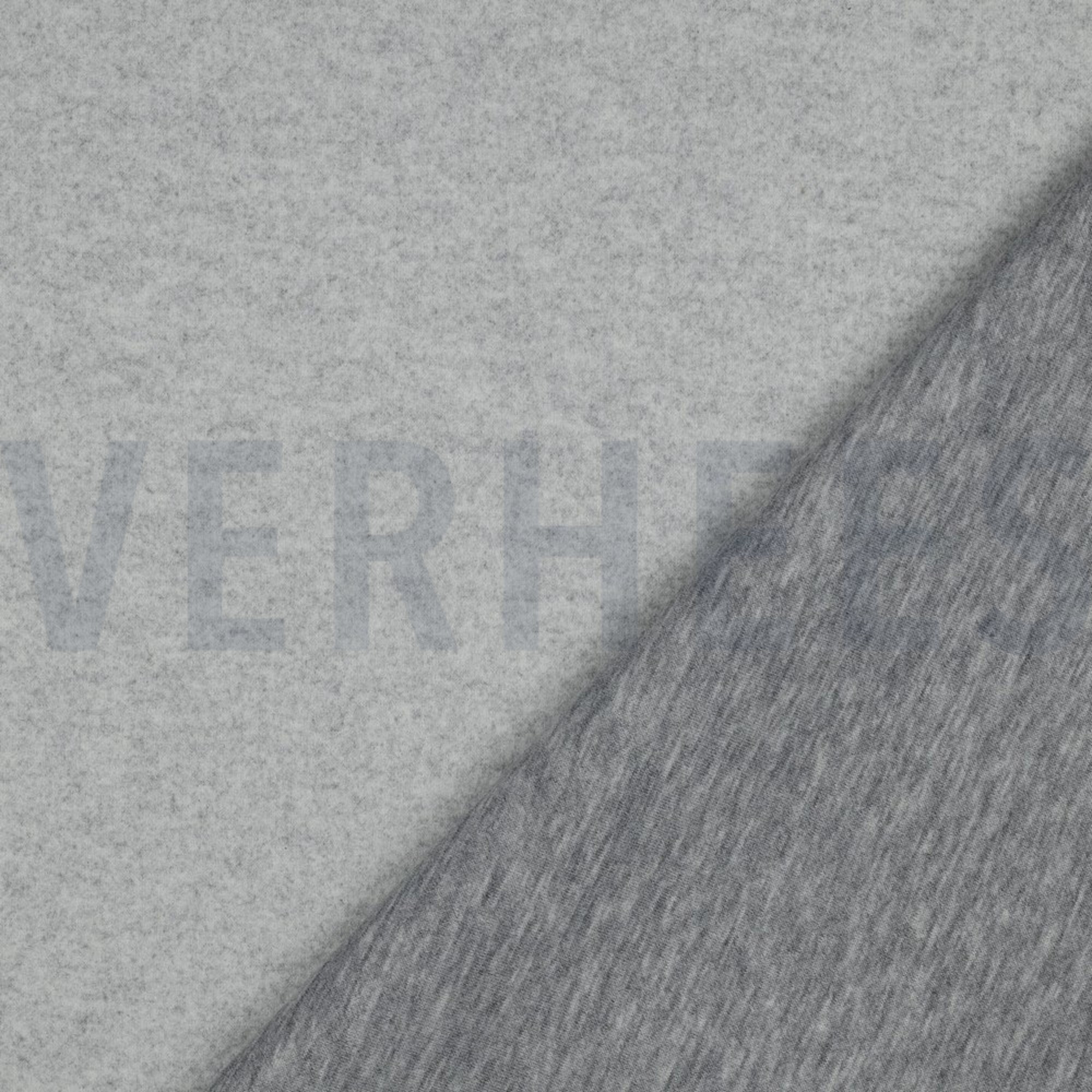 KNITTED WOOL LOOK LIGHT GREY MELANGE (high resolution) #4