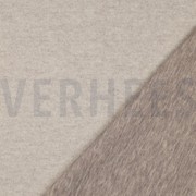 KNITTED WOOL LOOK BEIGE MELANGE (thumbnail) #4