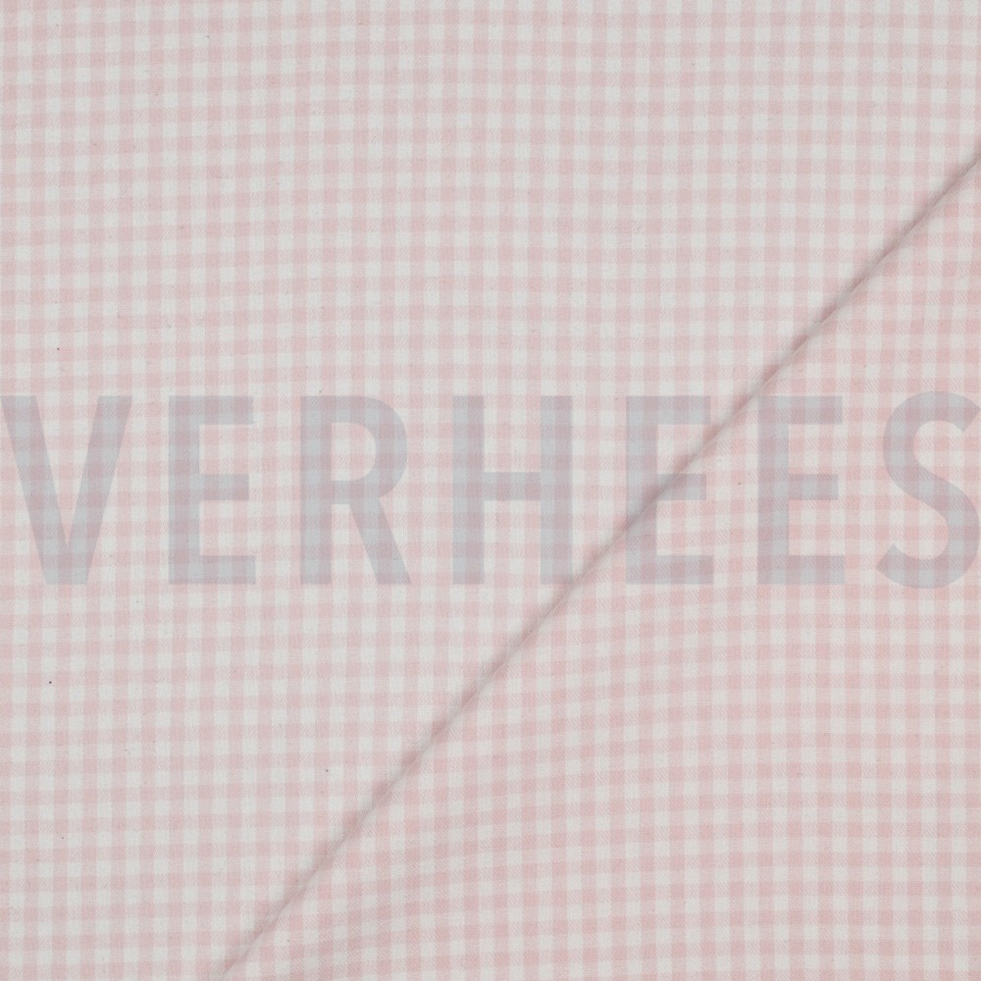 COTTON YARN DYED BRUSHED CHECKS LIGHT ROSE (high resolution) #4