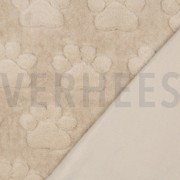 FLEECE DOG PAWS BEIGE (thumbnail) #4